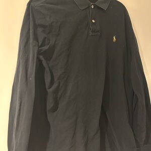 Polo by Ralph Lauren Men's Black Polo Shirt
